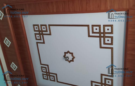 Trần NaNo giả gỗ cho nhà cấp 4 tại Quận 1 . 